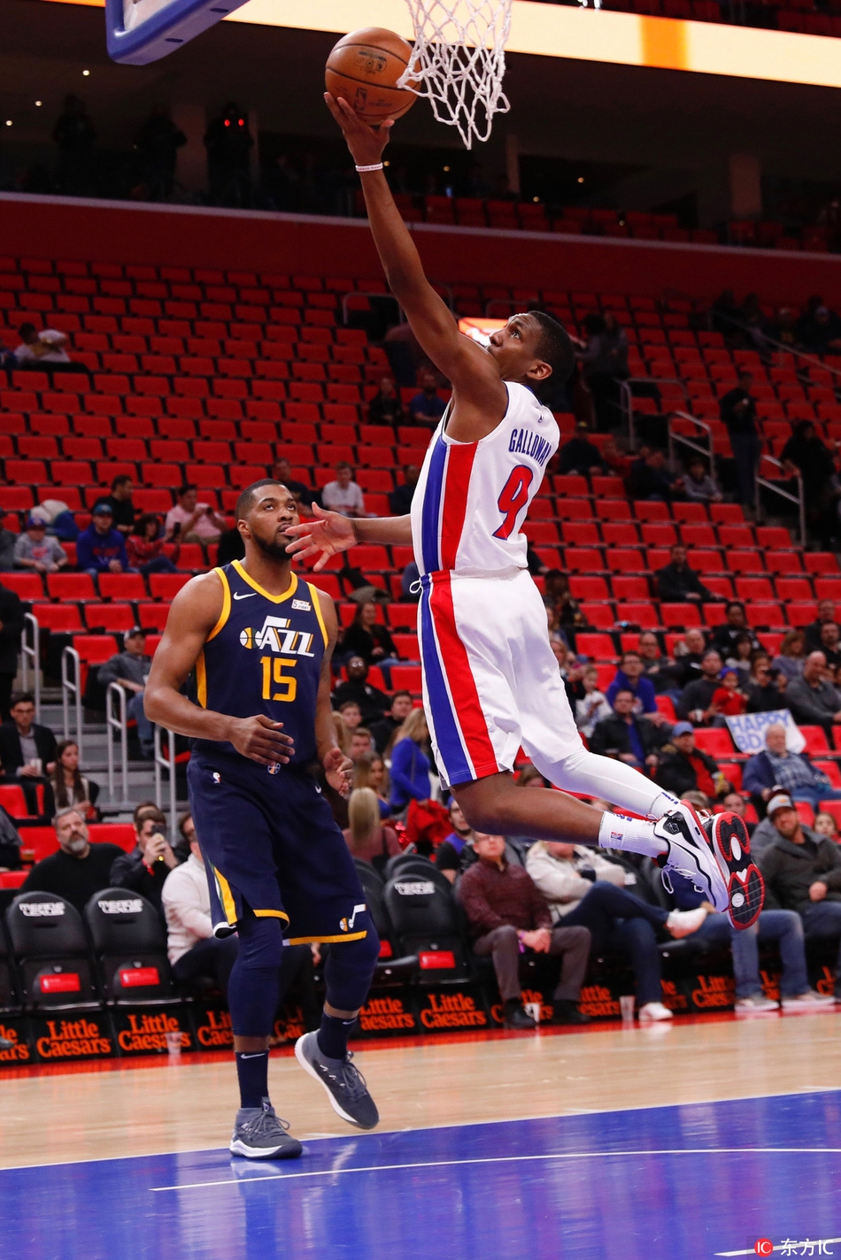 活塞负爵士，格兰特独得25分成全队最强神射手